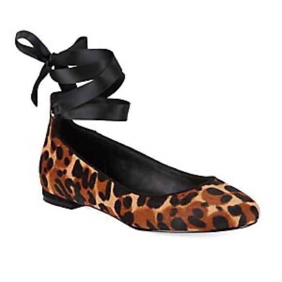 Lord & Taylor Shoes - Lord & Taylor 424 Fifth Leopard Calf Hair Flats